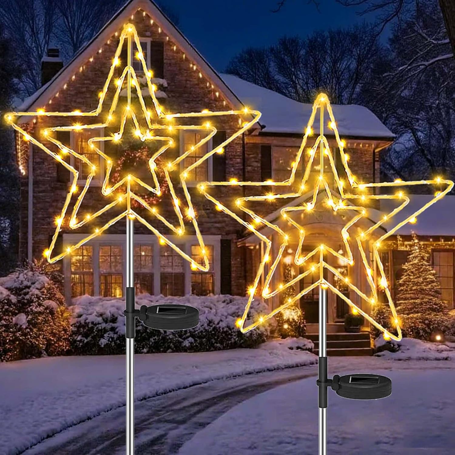 Joycome Luces Navidad Solar 75 LED